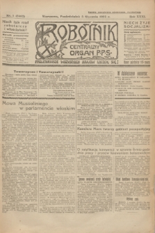 Robotnik : centralny organ P.P.S. R.31, nr 5 (5 stycznia 1925) = nr 2462