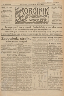 Robotnik : centralny organ P.P.S. R.31, nr 85 (26 marca 1925) = nr 2538
