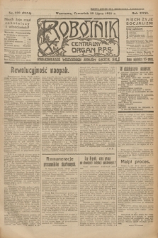Robotnik : centralny organ P.P.S. R.31, nr 200 (23 lipca 1925) = nr 2654