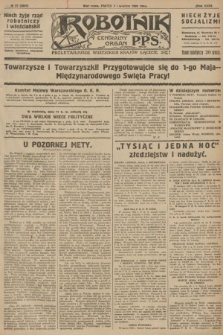 Robotnik : centralny organ P.P.S. R.32, № 97 (9 kwietnia 1926) = № 2897