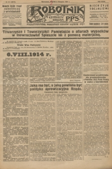 Robotnik : centralny organ P.P.S. R.32, № 214 (6 sierpnia 1926) = № 3014