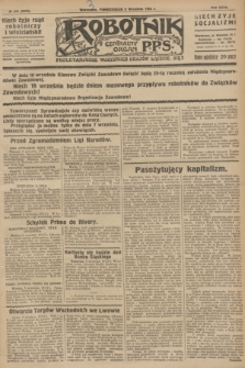 Robotnik : centralny organ P.P.S. R.32, № 245 (6 września 1926) = № 3045