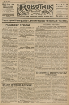 Robotnik : centralny organ P.P.S. R.32, № 271 (2 października 1926) = № 3071