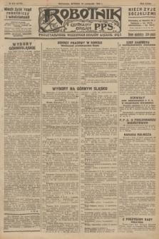 Robotnik : centralny organ P.P.S. R.32, № 315 (16 listopada 1926) = № 3115