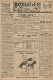 Robotnik : centralny organ P.P.S. R.32, № 316 (17 listopada 1926) = № 3116