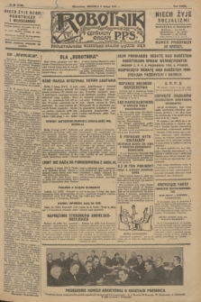 Robotnik : centralny organ P.P.S. R.33, № 36 (6 lutego 1927) = № 3196