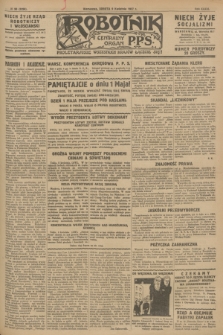 Robotnik : centralny organ P.P.S. R.33, № 98 (9 kwietnia 1927) = № 3298