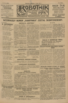 Robotnik : centralny organ P.P.S. R.33, nr 194 (17 lipca 1927) = № 3394