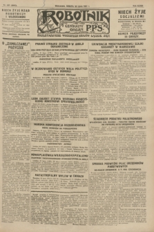 Robotnik : centralny organ P.P.S. R.33, nr 207 (30 lipca 1927) = № 3047
