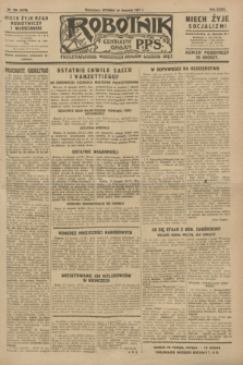 Robotnik : centralny organ P.P.S. R.33, nr 230 (23 sierpnia 1927) = nr 3070