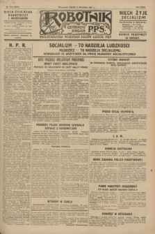 Robotnik : centralny organ P.P.S. R.33, nr 247 (9 września 1927) = nr 3087