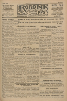 Robotnik : centralny organ P.P.S. R.33, nr 262 (24 września 1927) = nr 3102
