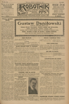 Robotnik : centralny organ P.P.S. R.33, nr 290 (22 października 1927) = nr 3130