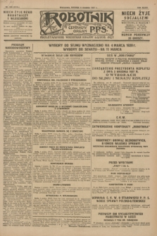 Robotnik : centralny organ P.P.S. R.33, nr 335 (6 grudnia 1927) = nr 3175