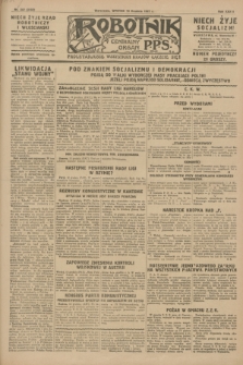 Robotnik : centralny organ P.P.S. R.33, nr 342 (13 grudnia 1927) = nr 3182