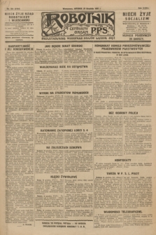 Robotnik : centralny organ P.P.S. R.33, nr 354 (27 grudnia 1927) = nr 3194