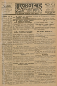 Robotnik : centralny organ P.P.S. R.34, nr 3 (3 stycznia 1928) = nr 3200