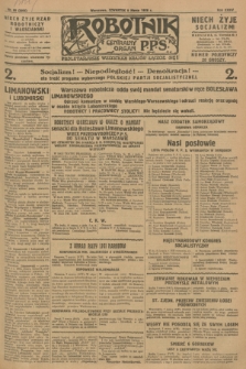 Robotnik : centralny organ P.P.S. R.34, nr 68 (8 marca 1928) = nr 3264