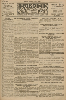 Robotnik : centralny organ P.P.S. R.34, nr 82 (22 marca 1928) = nr 3278
