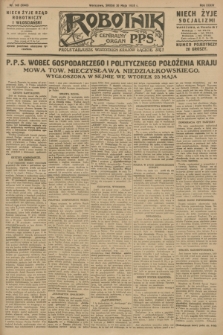 Robotnik : centralny organ P.P.S. R.34, nr 149 (30 maja 1928) = nr 3343