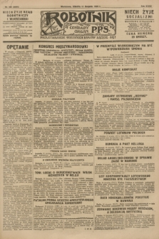 Robotnik : centralny organ P.P.S. R.34, nr 223 (11 sierpnia 1928) = nr 3421