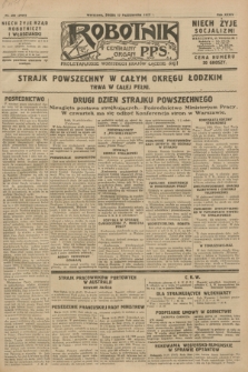 Robotnik : centralny organ P.P.S. R.34, nr 289 (17 października 1928) = nr 3496