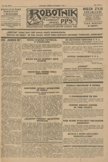 Robotnik : centralny organ P.P.S. R.34, nr 364 (29 grudnia 1928) = nr 3571