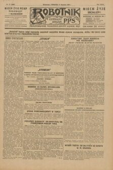Robotnik : centralny organ P.P.S. R.35, nr 17 (17 stycznia 1929) = nr 3589