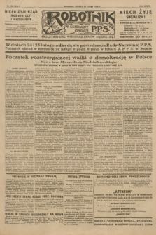 Robotnik : centralny organ P.P.S. R.35, nr 53 (23 lutego 1929) = nr 3624