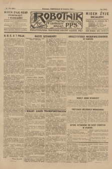 Robotnik : centralny organ P.P.S. R.35, nr 119 (29 kwietnia 1929) = nr 3681