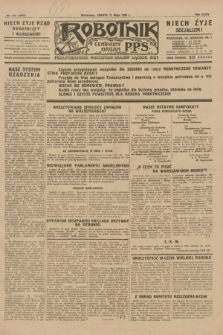 Robotnik : centralny organ P.P.S. R.35, nr 133 (11 maja 1929) = nr 3695