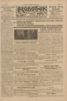 Robotnik : centralny organ P.P.S. R.35, nr 134 (12 maja 1929) = nr 3696