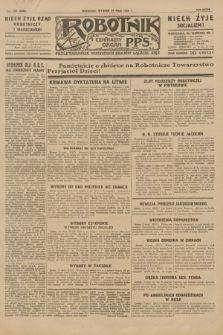 Robotnik : centralny organ P.P.S. R.35, nr 136 (14 maja 1929) = nr 3698