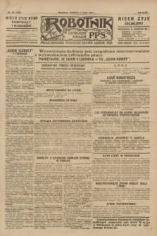 Robotnik : centralny organ P.P.S. R.35, nr 141 (19 maja 1929) = nr 3703