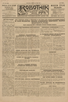 Robotnik : centralny organ P.P.S. R.35, nr 146 (25 maja 1929) = nr 3708