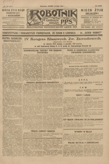 Robotnik : centralny organ P.P.S. R.35, nr 149 (28 maja 1929) = nr 3711