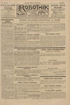 Robotnik : centralny organ P.P.S. R.35, nr 152 (1 czerwca 1929) = nr 3714