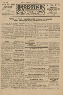 Robotnik : centralny organ P.P.S. R.35, nr 154 (3 czerwca 1929) = nr 3716