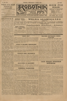 Robotnik : centralny organ P.P.S. R.35, nr 169 (17 czerwca 1929) = nr 3731