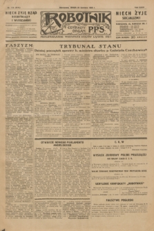Robotnik : centralny organ P.P.S. R.35, nr 179 (26 czerwca 1929) = nr 3741