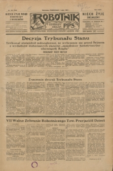 Robotnik : centralny organ P.P.S. R.35, nr 183 (1 lipca 1929) = nr 3744