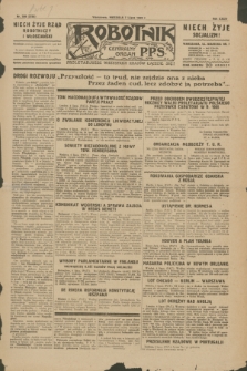 Robotnik : centralny organ P.P.S. R.35, nr 189 (7 lipca 1929) = nr 3750