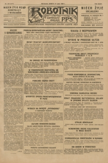 Robotnik : centralny organ P.P.S. R.35, nr 210 (27 lipca 1929) = nr 3771