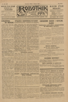 Robotnik : centralny organ P.P.S. R.35, nr 222 (7 sierpnia 1929) = nr 3782