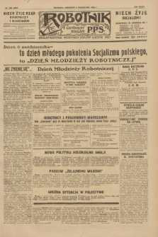 Robotnik : centralny organ P.P.S. R.35, nr 280 (3 października 1929) = nr 3840