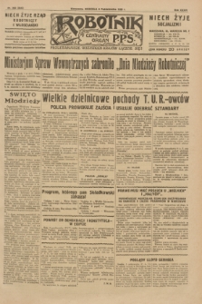 Robotnik : centralny organ P.P.S. R.35, nr 283 (6 października 1929) = nr 3843