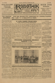 Robotnik : centralny organ P.P.S. R.35, nr 287 (10 października 1929) = nr 3847