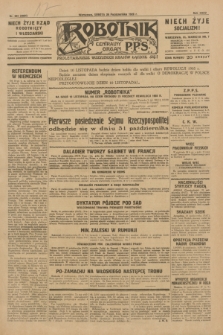 Robotnik : centralny organ P.P.S. R.35, nr 304 (26 października 1929) = nr 3864
