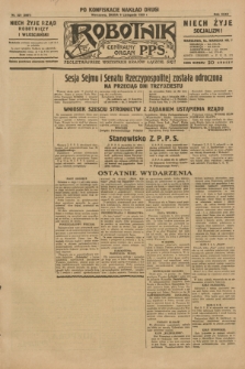 Robotnik : centralny organ P.P.S. R.35, nr 321 (6 listopada 1929) = nr 3881 (po konfiskacie nakład drugi)