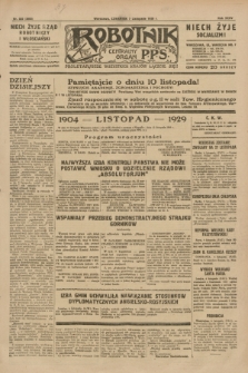 Robotnik : centralny organ P.P.S. R.35, nr 322 (7 listopada 1929) = nr 3882